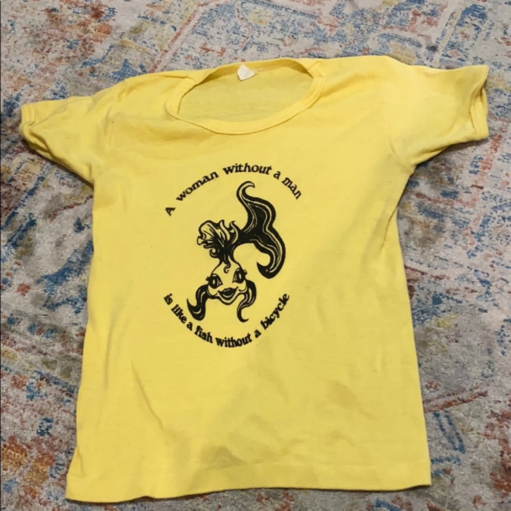 Vintage Feminist Tee XS